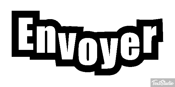 Envoyer Tekst effect