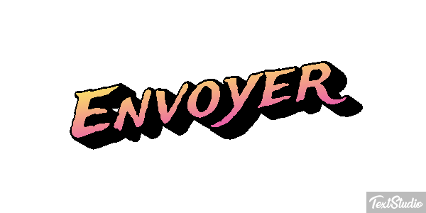 Envoyer Tekst effect