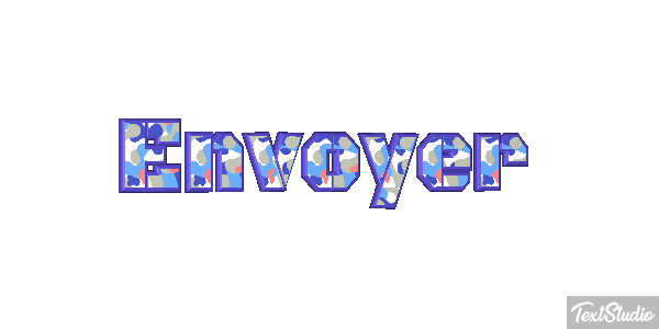 Envoyer Tekst effect