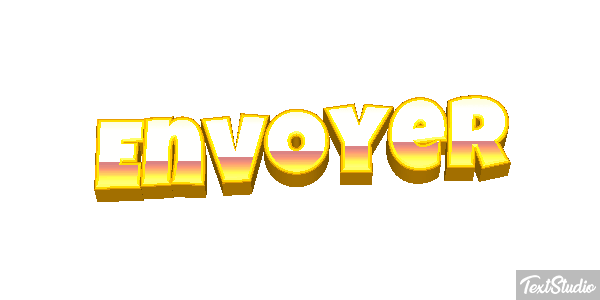 Envoyer Tekst effect