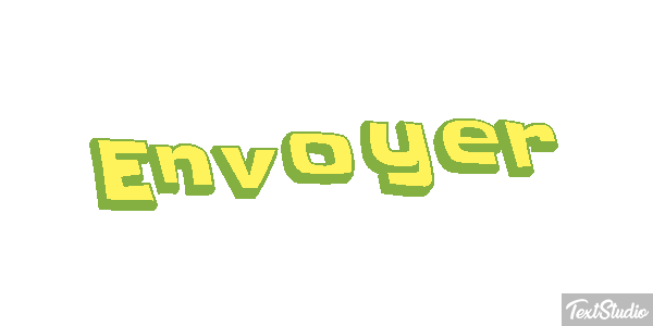Envoyer Tekst effect