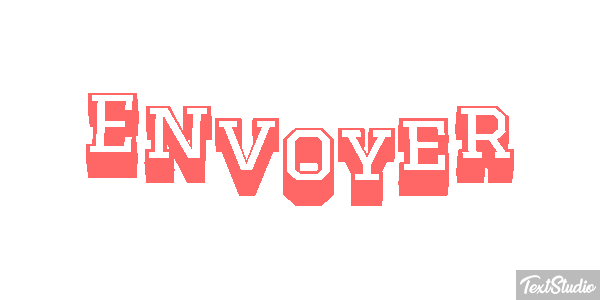 Envoyer Tekst effect