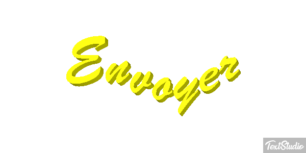 Envoyer Tekst effect