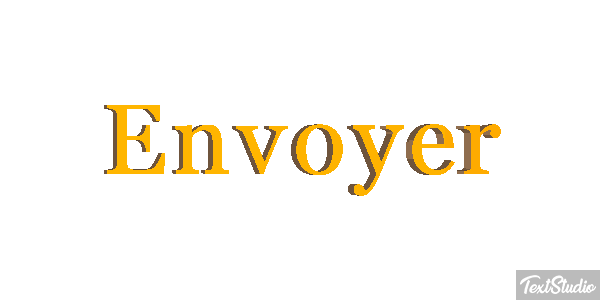 Envoyer Tekst effect