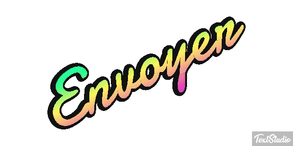 Envoyer Tekst effect