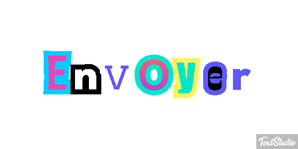 Envoyer Tekst effect