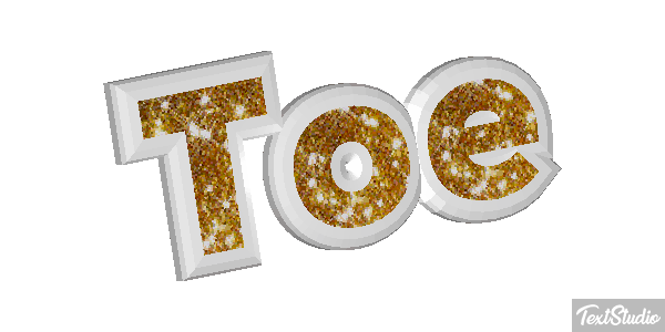 Toe Efeito do texto