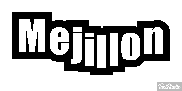 Mejillón Efecto de texto