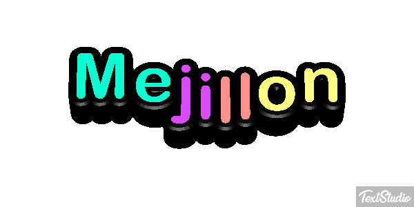 Mejillón Efecto de texto