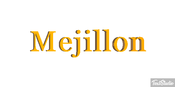 Mejillón Efecto de texto