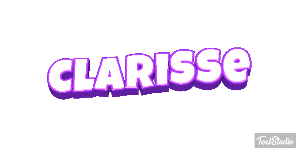 Clarisse Text effect