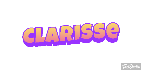 Clarisse Text effect