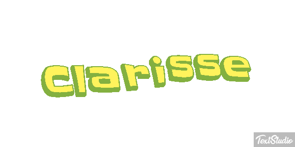 Clarisse Text effect