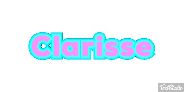 Clarisse Text effect
