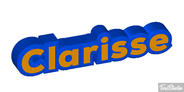 Clarisse Text effect