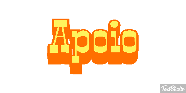 Apoio Effetto testo