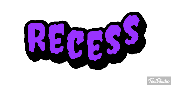 Recess Effet de texte