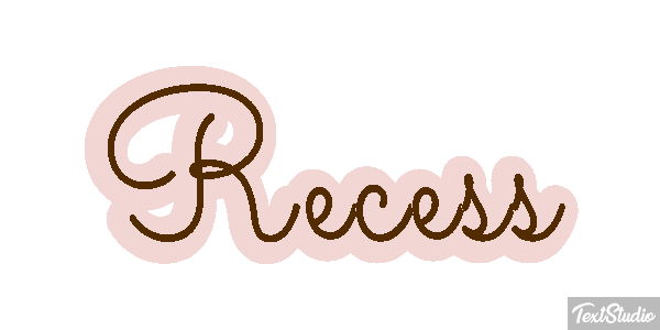 Recess Effet de texte
