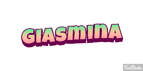 Giasmina Text effect
