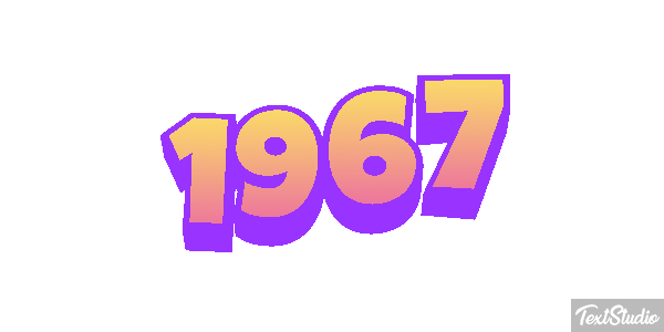 1967 Текстовый эффект