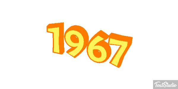1967 Текстовый эффект