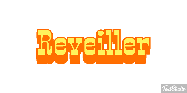 Réveiller Effet de texte
