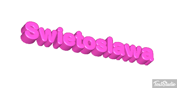 Świętosława Text effect