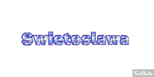 Świętosława Text effect
