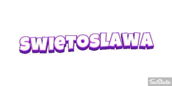 Świętosława Text effect