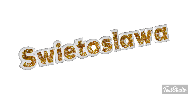 Świętosława Text effect