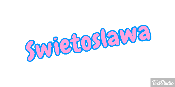 Świętosława Text effect