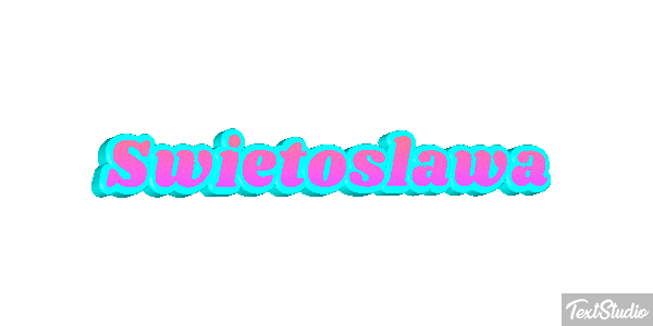 Świętosława Text effect