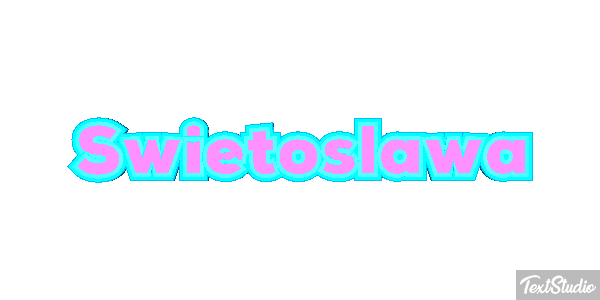 Świętosława Text effect