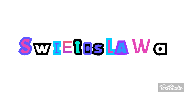 Świętosława Text effect