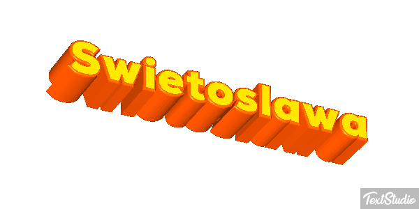 Świętosława Text effect