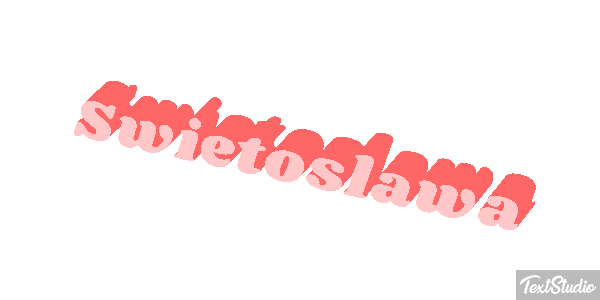 Świętosława Text effect