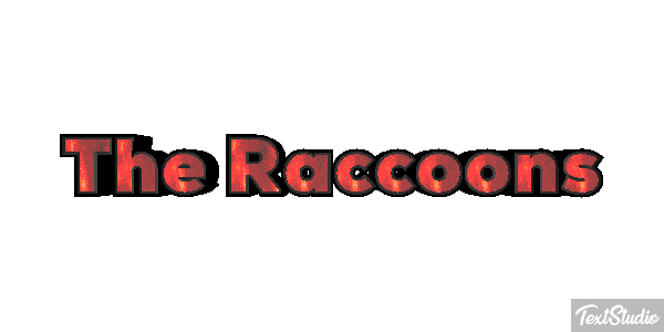 The Raccoons Efecto de texto