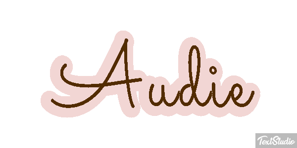 Audie Text effect