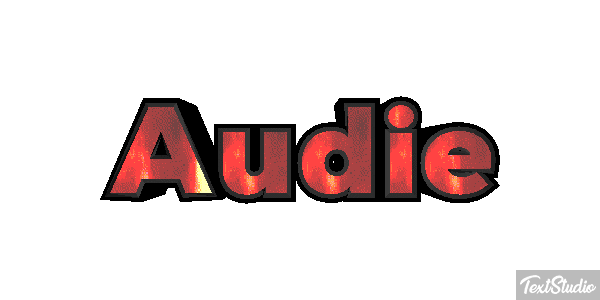 Audie Text effect