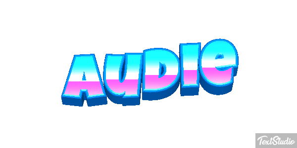 Audie Text effect