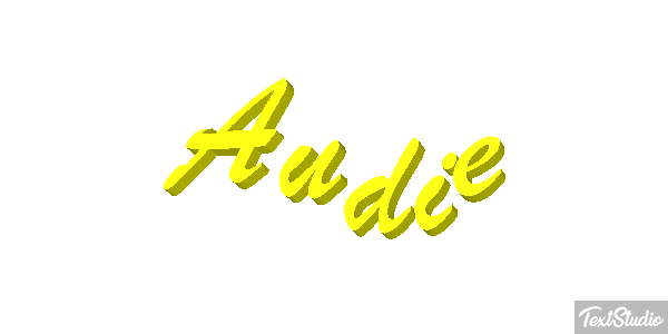 Audie Text effect