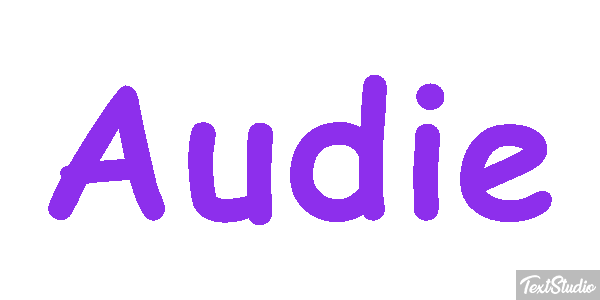 Audie Text effect
