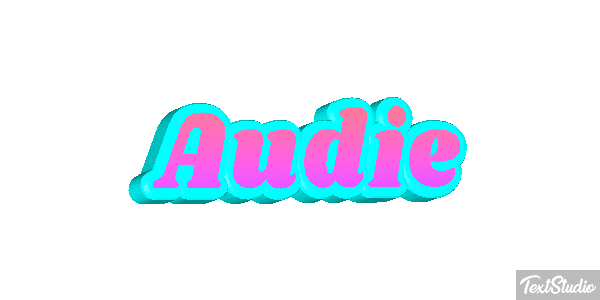 Audie Text effect