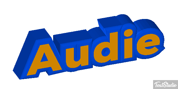Audie Text effect