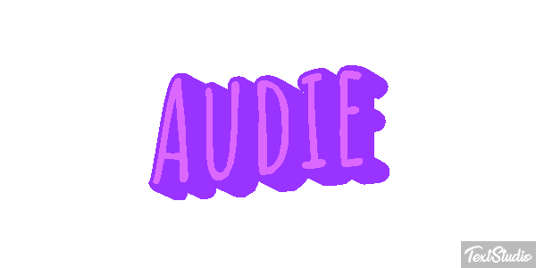 Audie Text effect