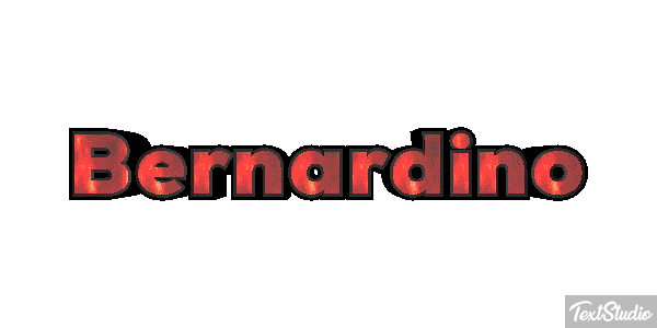 Bernardino Efecto de texto