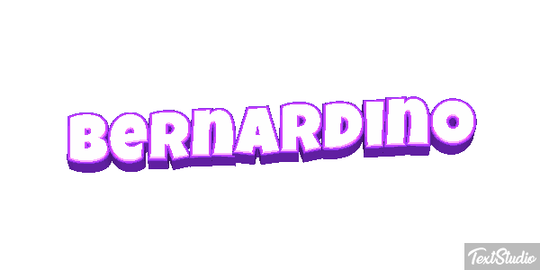 Bernardino Efecto de texto