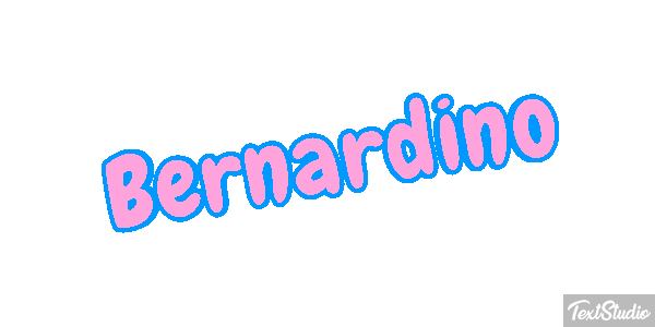 Bernardino Efecto de texto