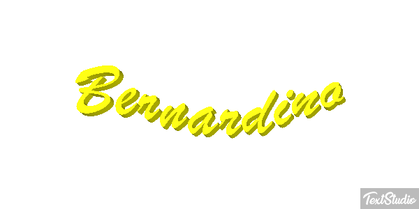 Bernardino Efecto de texto