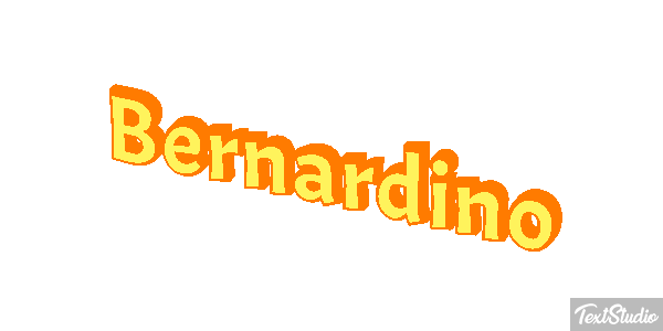 Bernardino Efecto de texto